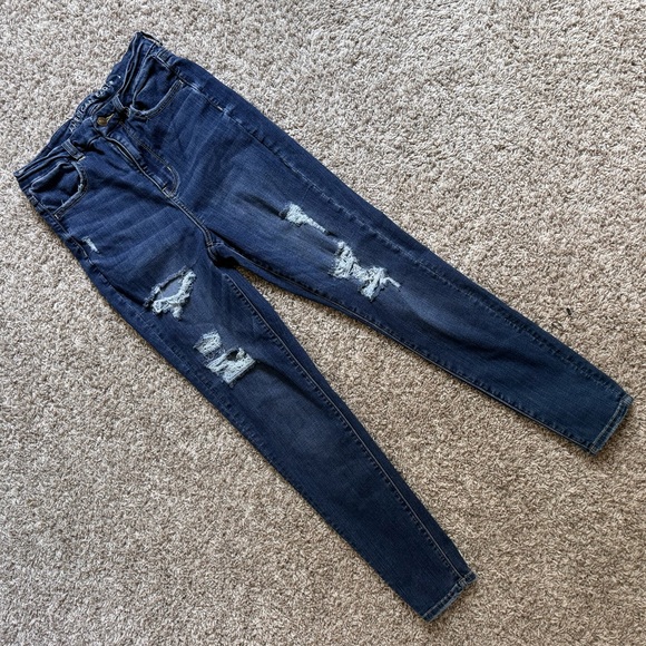American Eagle Ripped Skinny Jeans - Picture 2 of 5